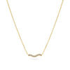 18K gold plated | White