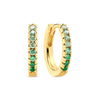 18K gold plated | Green | Medio