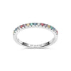 925 Sterling silver | Rainbow | 60, 925 Sterling silver | Rainbow | 58, 925 Sterling silver | Rainbow | 56, 925 Sterling silver | Rainbow | 54, 925 Sterling silver | Rainbow | 52, 925 Sterling silver | Rainbow | 50