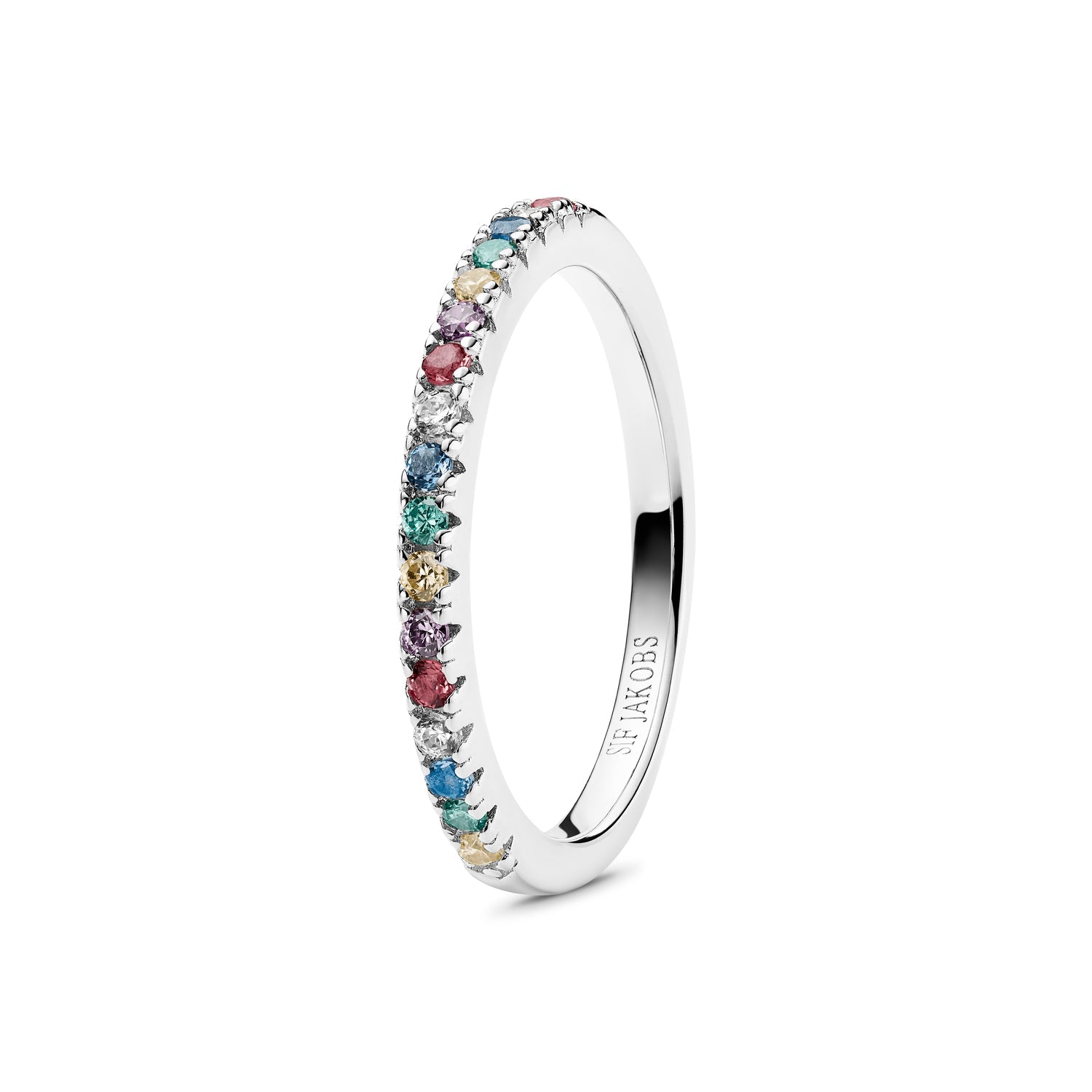 925 Sterling silver | Rainbow | 60, 925 Sterling silver | Rainbow | 58, 925 Sterling silver | Rainbow | 56, 925 Sterling silver | Rainbow | 54, 925 Sterling silver | Rainbow | 52, 925 Sterling silver | Rainbow | 50