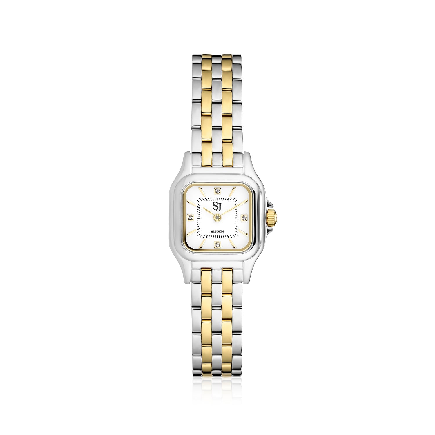 Stainless steel silver & gold