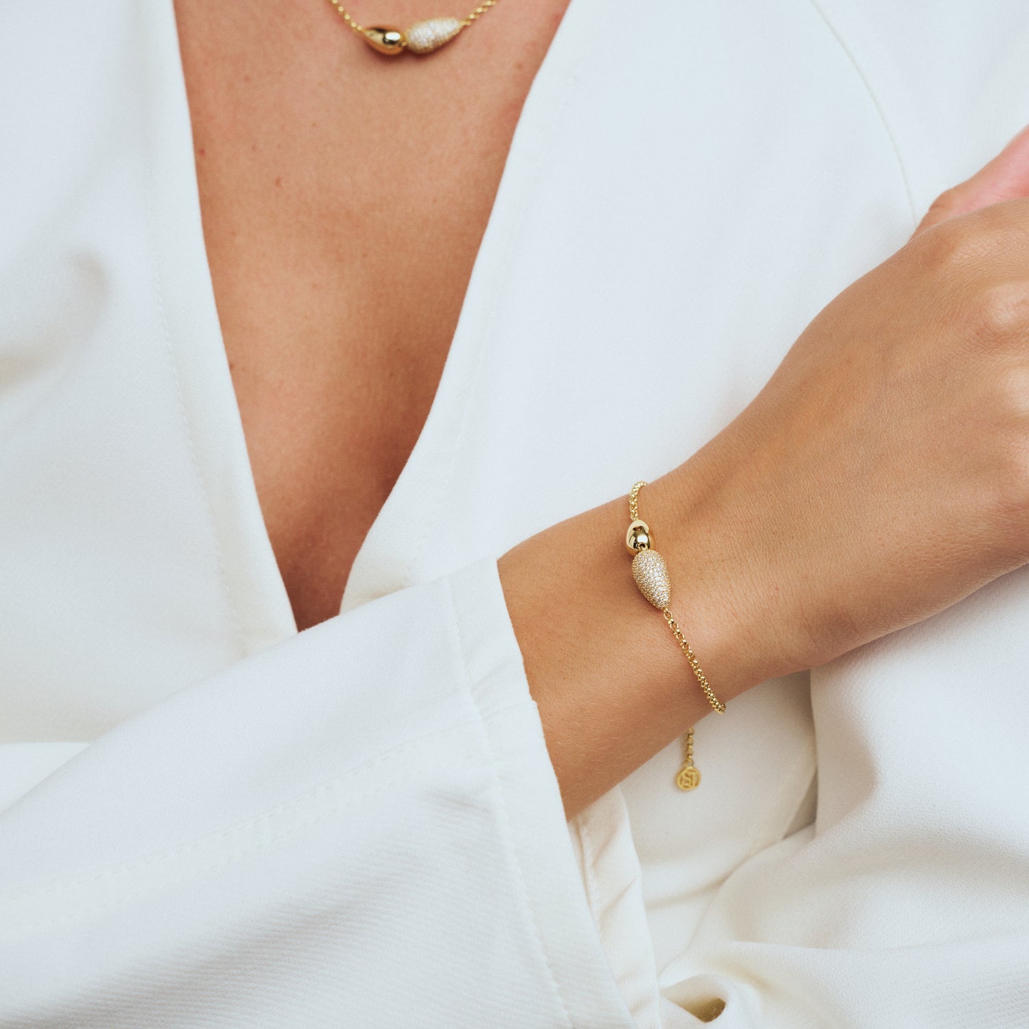 18K gold plated