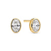 18K gold plated | White