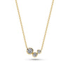 18K gold plated | White