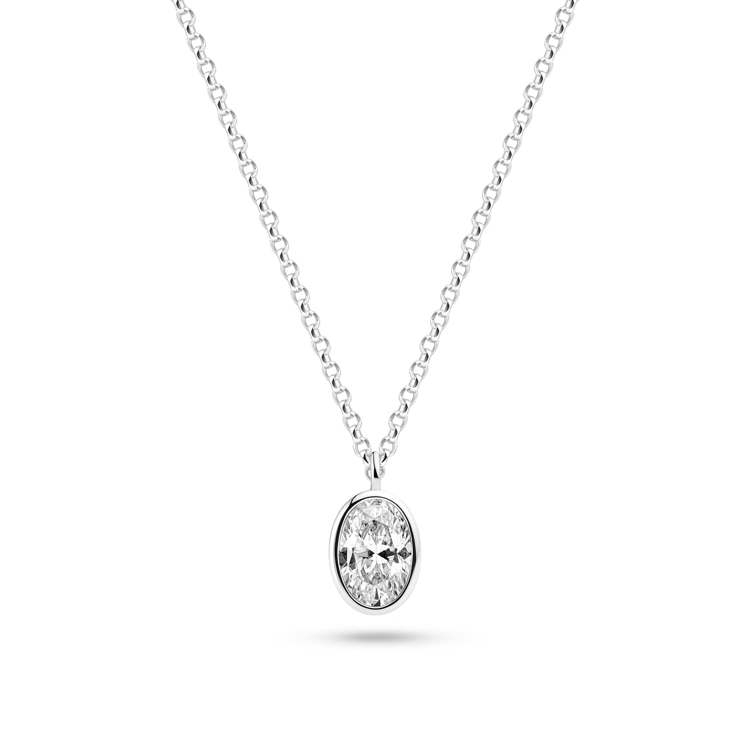 925 Sterling silver|White