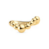 18K gold plated | 60, 18K gold plated | 58, 18K gold plated | 56, 18K gold plated | 54, 18K gold plated | 52, 18K gold plated | 50